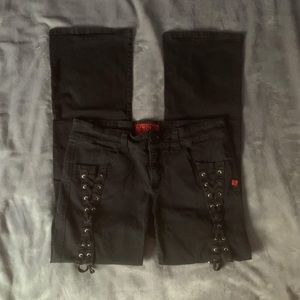 tripp nyc lace up pants